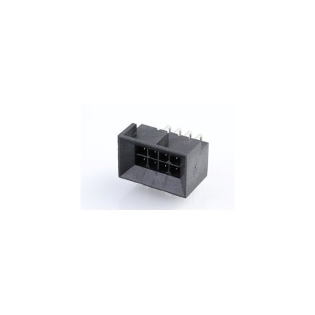 Molex MicroFit BMI RA DR Hdr Pegs Tin 8Ckt 44428-0801